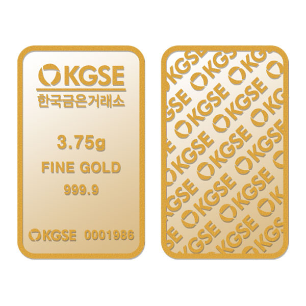 한국금은거래소 3.75g 골드바